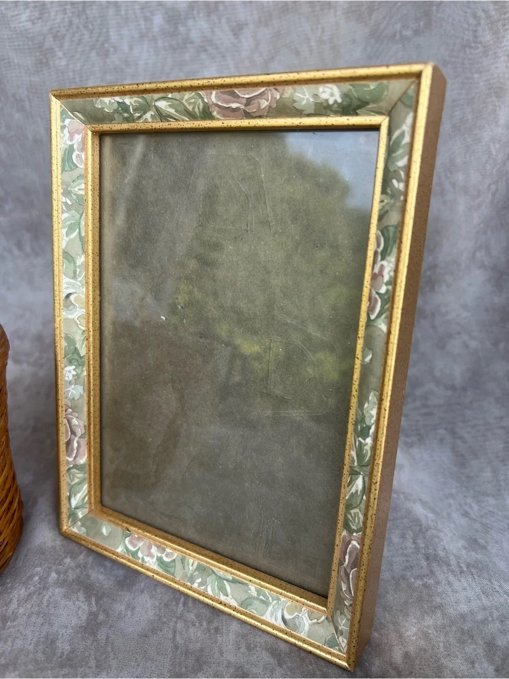 Decorative Gold Floral Picture Frame - Home Accents